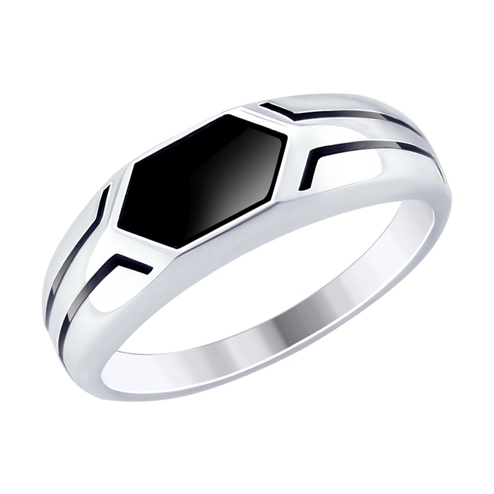 

Кольцо из серебра р. 20,5 SOKOLOV 94012519, эмаль, 94012519