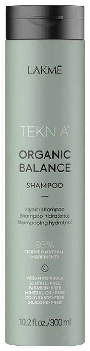 фото Шампунь для волос lakme organic balance, 300 мл