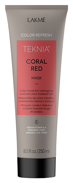 фото Маска для волос lakme color red, 250 мл