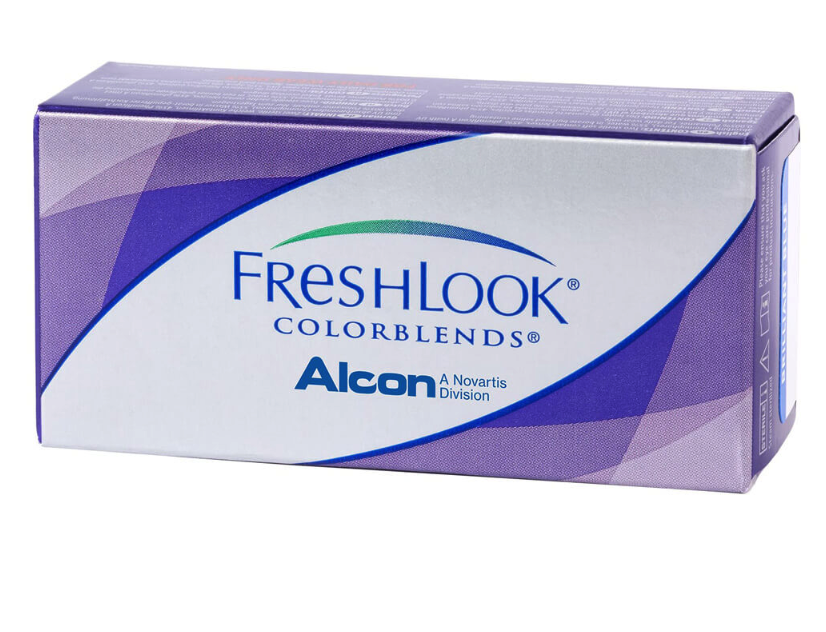 

Контактные линзы FreshLook ColorBlends 1 линза R 8,6 -3,50 Бирюзовые, FreshLook ColorBlends