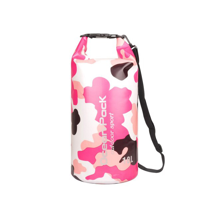 фото Спортивная сумка nuobi camouflage ocean pack 10 розовая