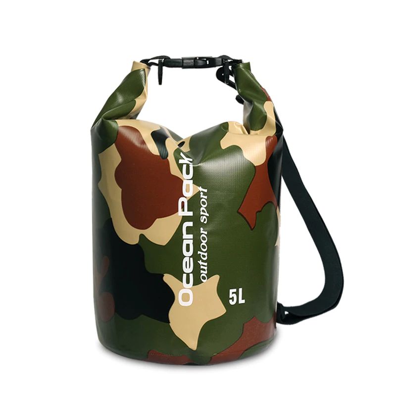 фото Спортивная сумка nuobi camouflage ocean pack 5 зеленая