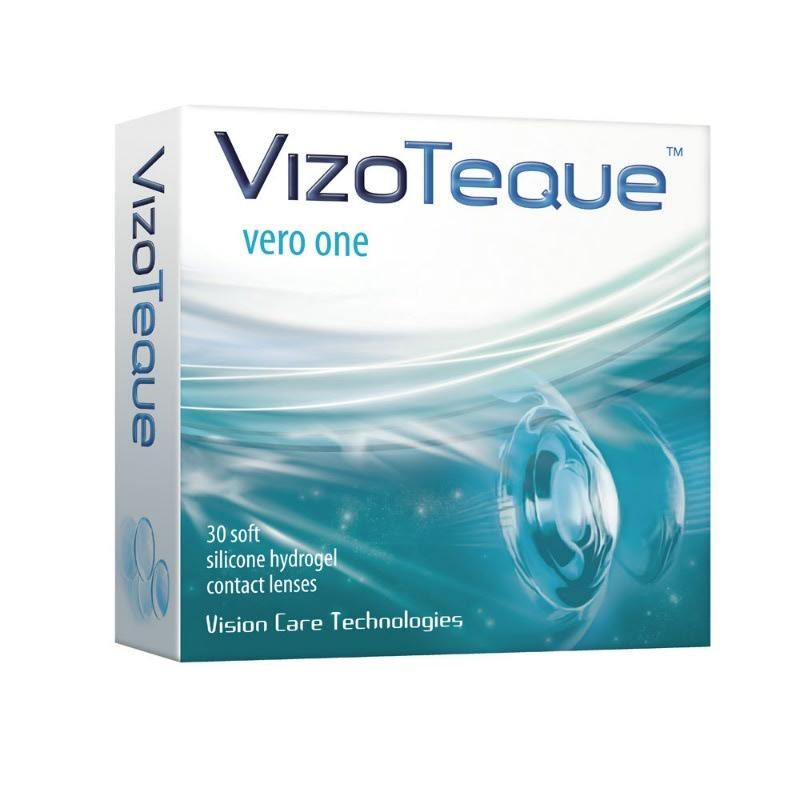 

Контактные линзы Vizoteque Vero One 30 линз R 8,6 -1,25, Vero One 30 линз
