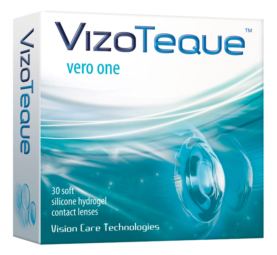

Контактные линзы Vizoteque Vero One 30 линз R 8,6 -4,25, Vero One 30 линз