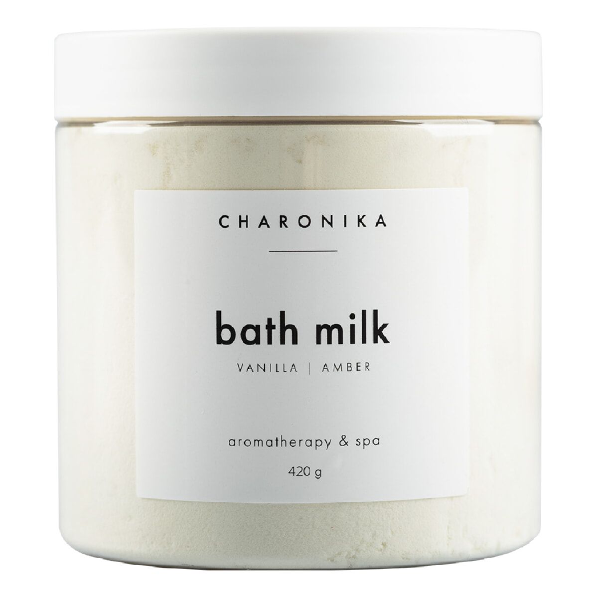 Молоко для ванн CHARONIKA Ваниль-янтарь увлажняющее, 420 г