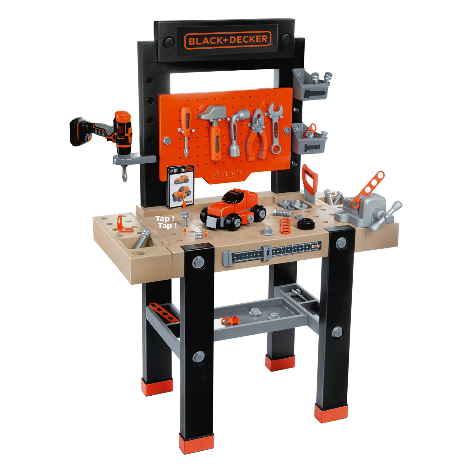

Детская мастерская Smoby Black & Decker с инструментами