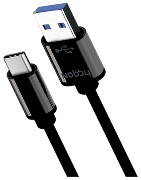 Кабель Nobby Comfort Type C - USB 3.0 1м