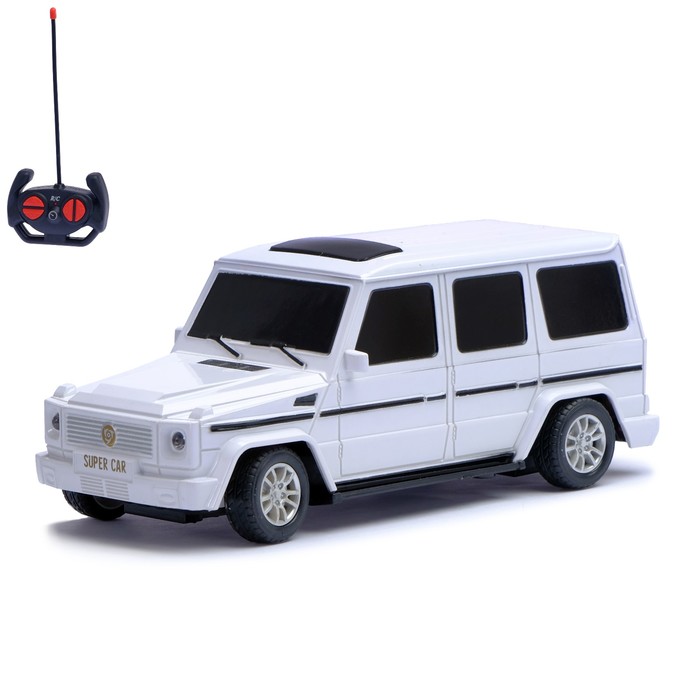

Джип радиоуправляемый «Гелик», 1:18, свет, работает от батареек Sima-Land