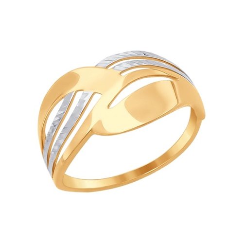 

Кольцо из желтого золота р. 18 SOKOLOV 017265, 017265