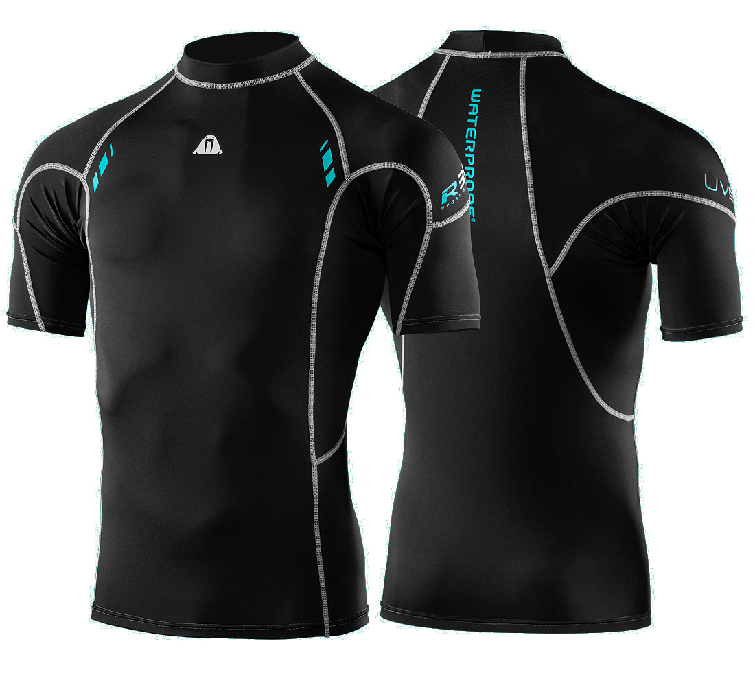 Футболка Waterproof R30 324-123-00, черная, ML