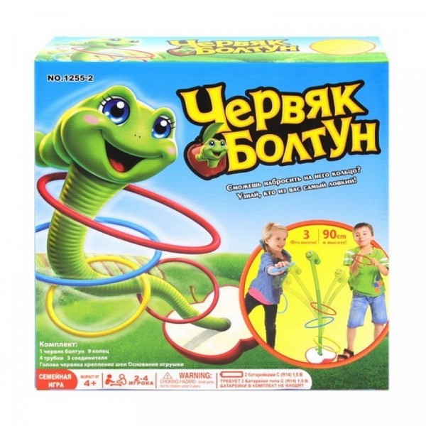 

Игра настольная Abtoys Червяк Болтун