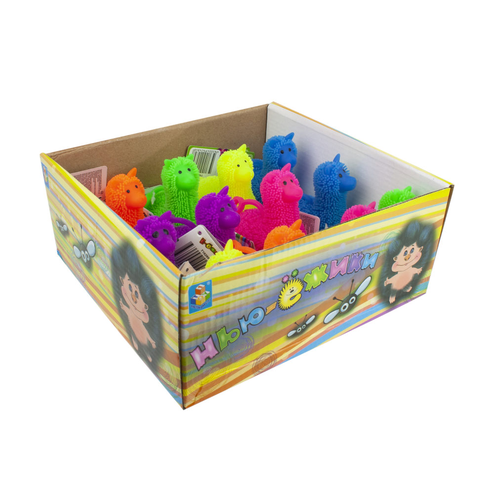 

Игрушка-антистресс Нью-Ёжик - Лама, 8 cм 1TOY
