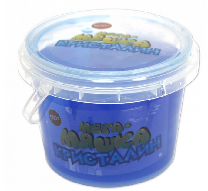 

Мега-Мяшка 1TOY Кристалин синяя, 500 г