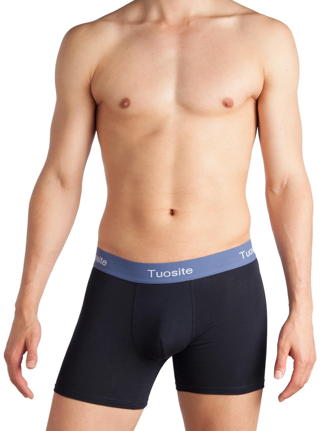 

Трусы мужские TUOSITE TS7820 черные XXL, Черный, TS7820