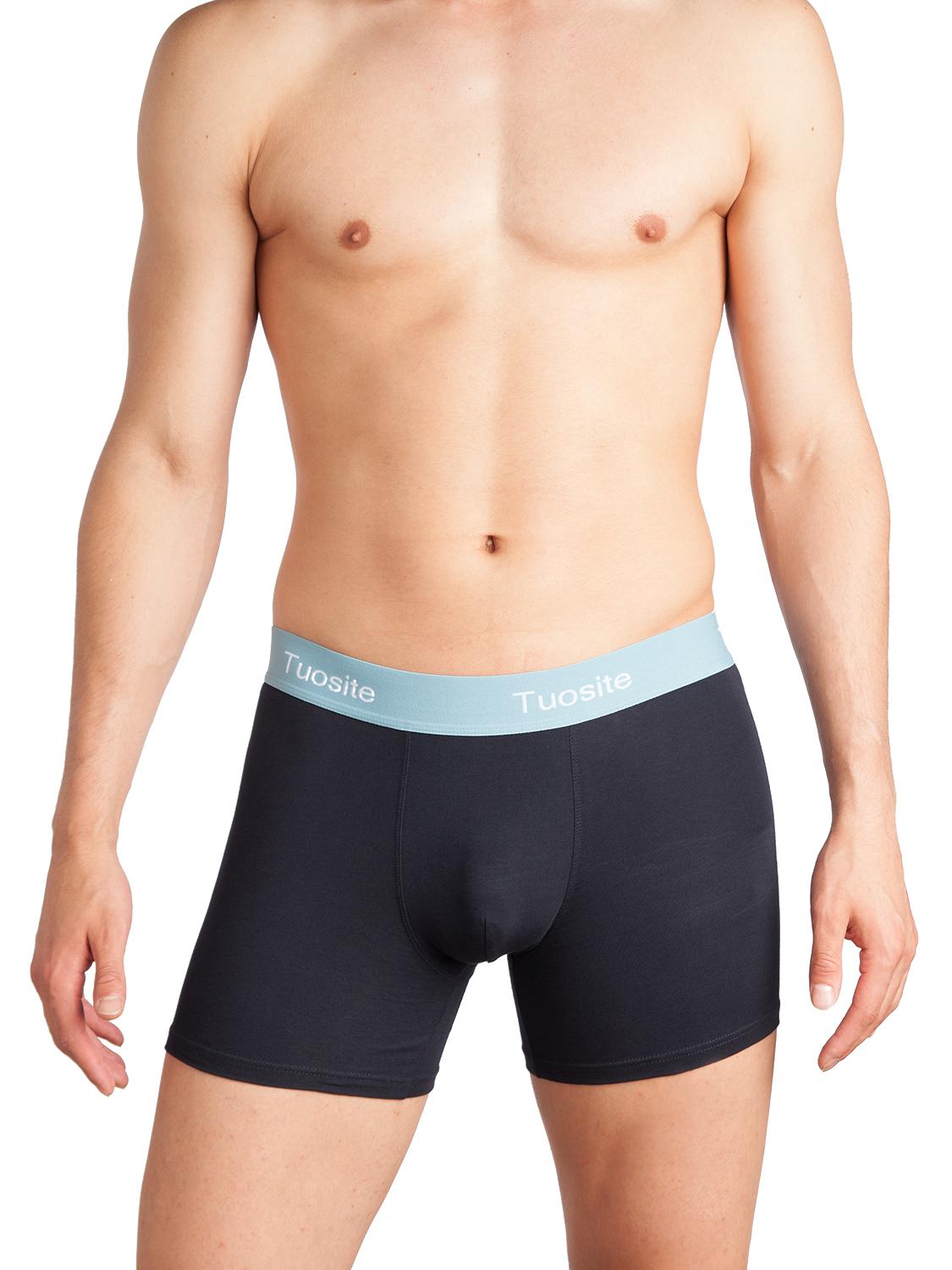 

Трусы мужские TUOSITE TS7820 черные XXXL, Черный, TS7820