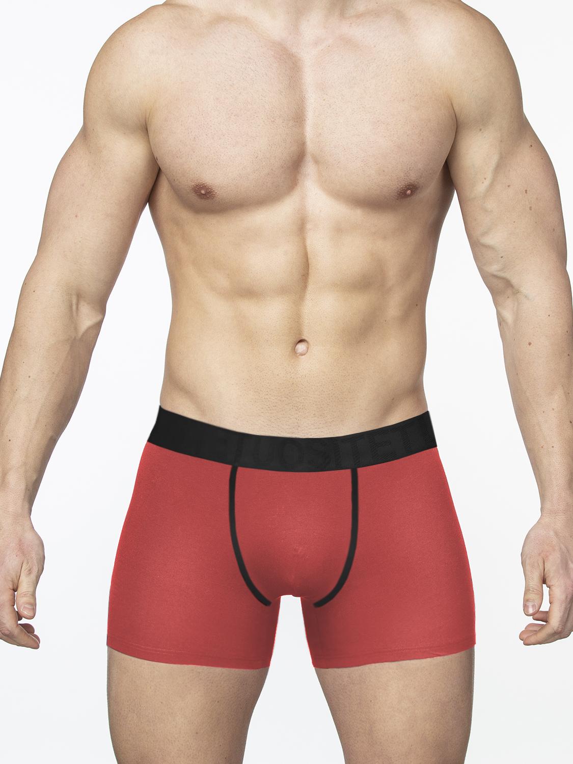 

Трусы мужские TUOSITE TS7821 красные XL, Красный, TS7821
