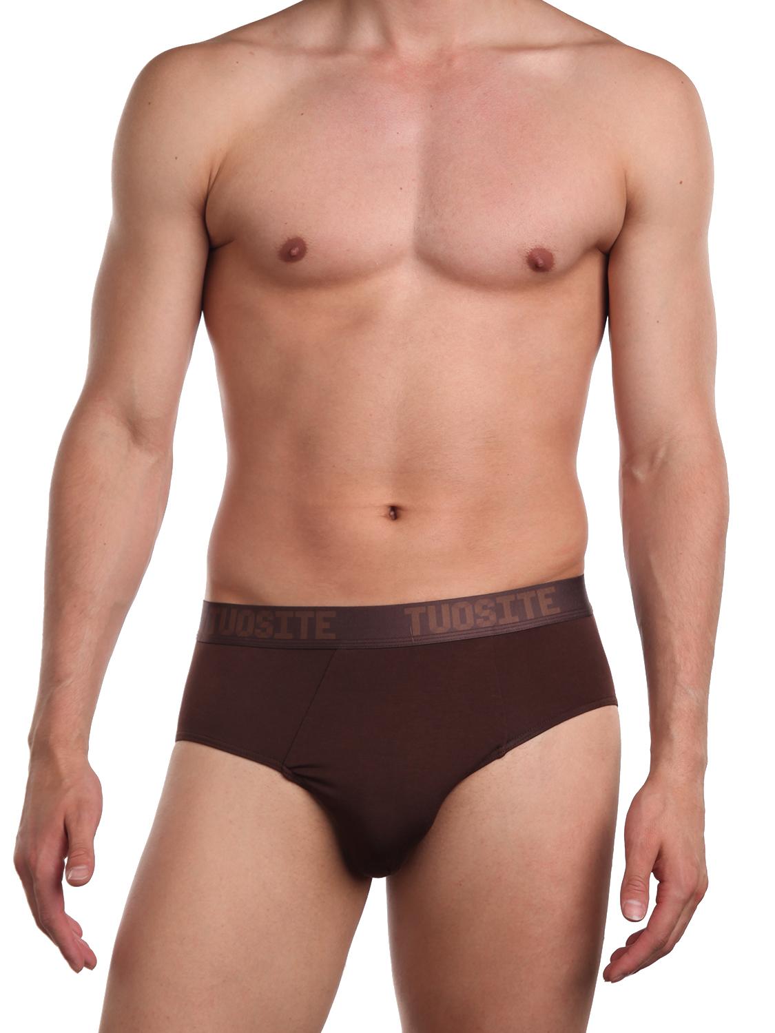 

Трусы мужские TUOSITE TS7825 коричневые XXXL, Коричневый, TS7825