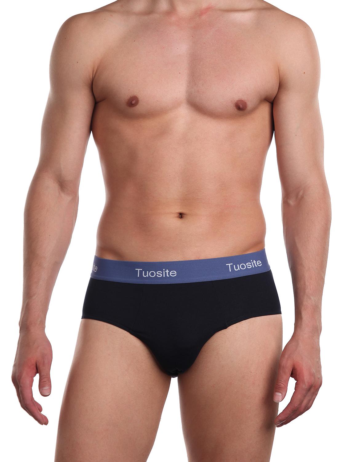 

Трусы мужские TUOSITE TS7827 черные XXXL, Черный, TS7827