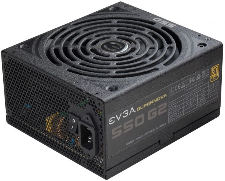 фото Блок питания компьютера evga 220-g2-0550-y2