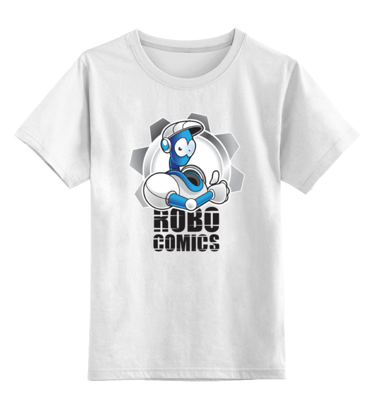 

Детская футболка классическая Printio Символ robocomics, р. 116, Белый, 0000000363214