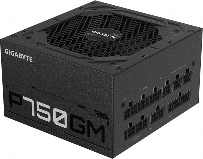 фото Блок питания компьютера gigabyte gp-p750gm