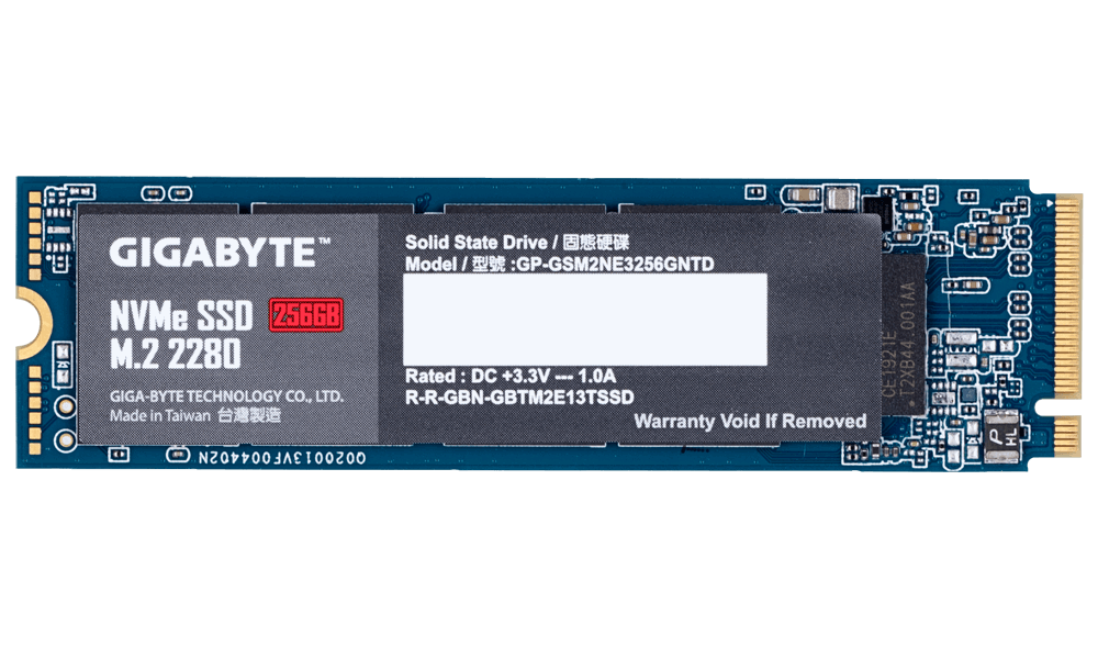 

SSD накопитель GIGABYTE GP-GSM2NE3256GNTD M.2 2280 256 ГБ, GP-GSM2NE3256GNTD