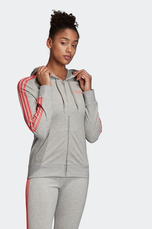 

Толстовка женская Adidas DU0661 серая 38 RU, DU0661