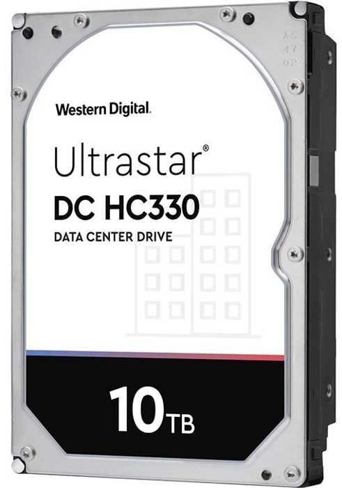 фото Внутренний hdd диск western digital wd ultrastar dc hc330 10tb (wus721010ale6l4)