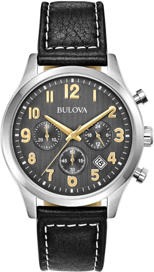 фото Наручные часы кварцевые мужские bulova 96b302