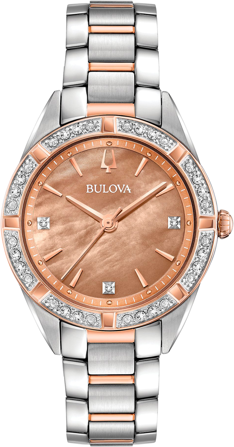 фото Наручные часы кварцевые женские bulova 98r264