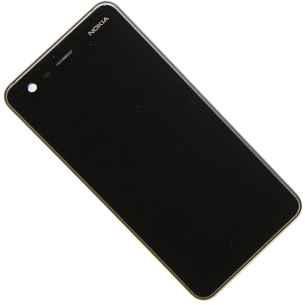 Дисплей для Nokia 2 (TA-1029) модуль в сборе с тачскрином Black (OEM)