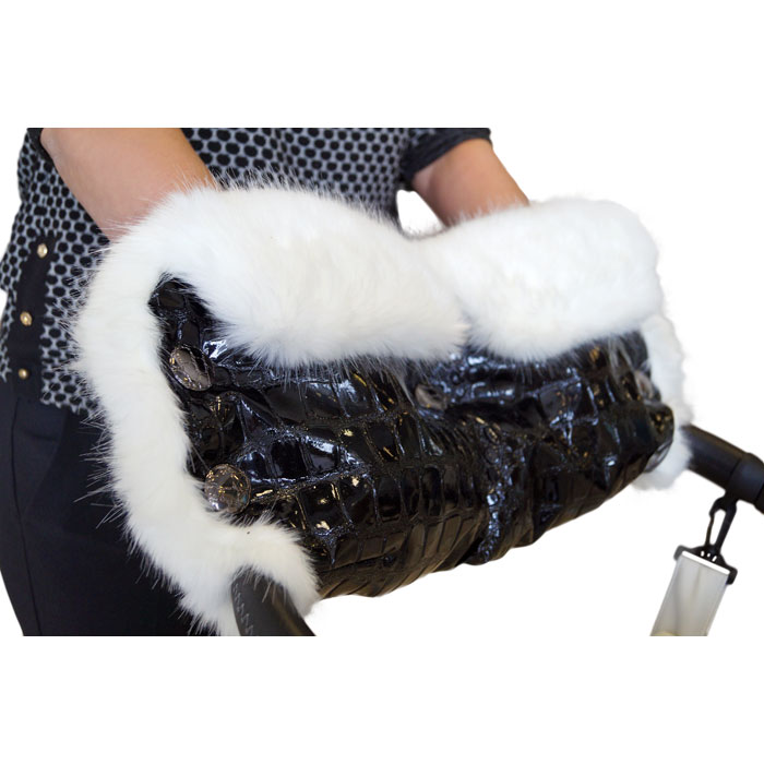 

Муфта для рук Hebber Polaris leather Black, Черный