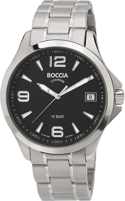 Наручные часы кварцевые мужские Boccia Titanium 3591