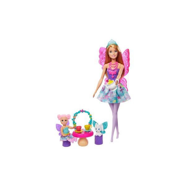 фото Кукла mattel barbie заботливая принцесса gjk49/gjk50 брюнетка
