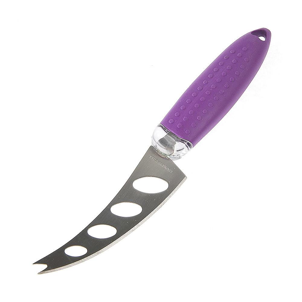 фото Нож для нарезания сыра nouvelle фиолетовый, 22x3x2 см