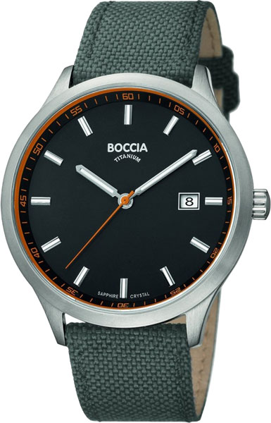 фото Наручные часы кварцевые мужские boccia titanium 3614