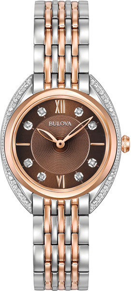 фото Наручные часы кварцевые женские bulova 98r230