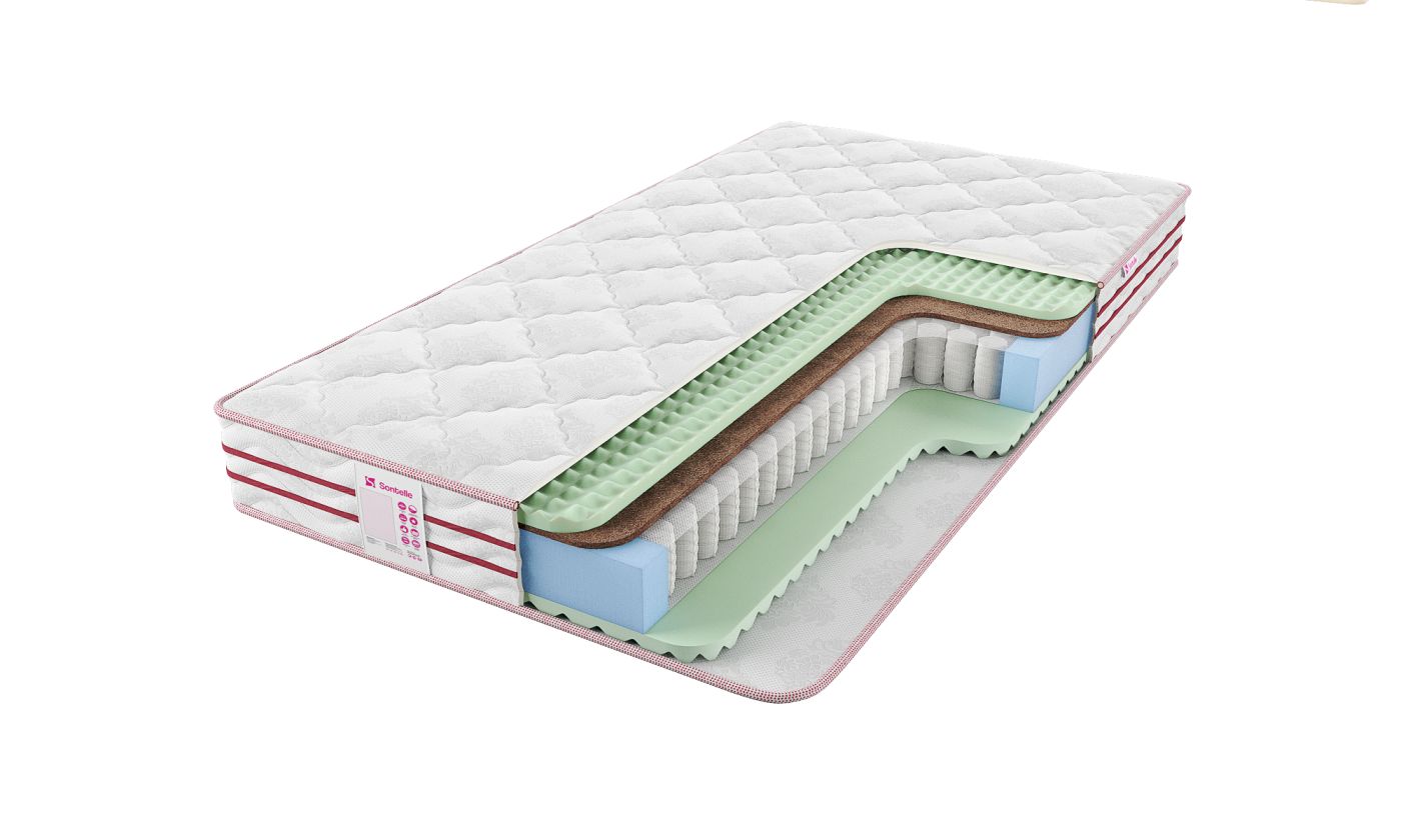 фото Матрас пружинный sontelle progress reflex cocos 1 110х190