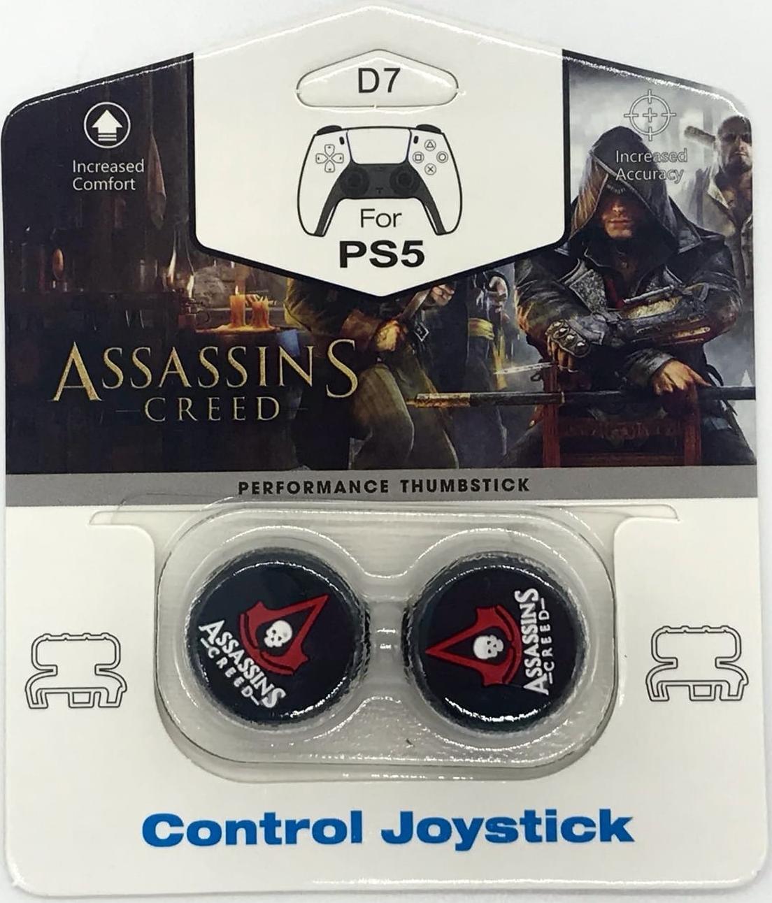 Накладки на стики для геймпада DualSense FPS Assassins Creed\D7 (2 шт) (PS5)