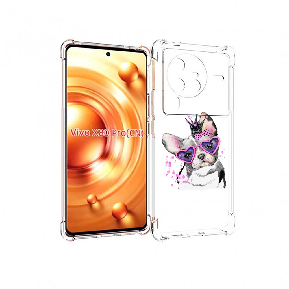 

Чехол MyPads принцесса для Vivo X80 Pro, Прозрачный, Tocco