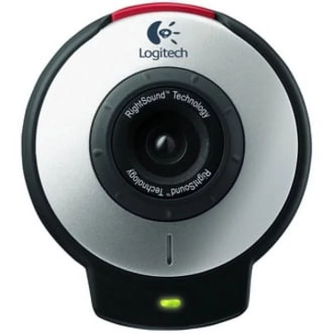 

Web-камера Logitech QuickCam серебристый (960-000011), QuickCam
