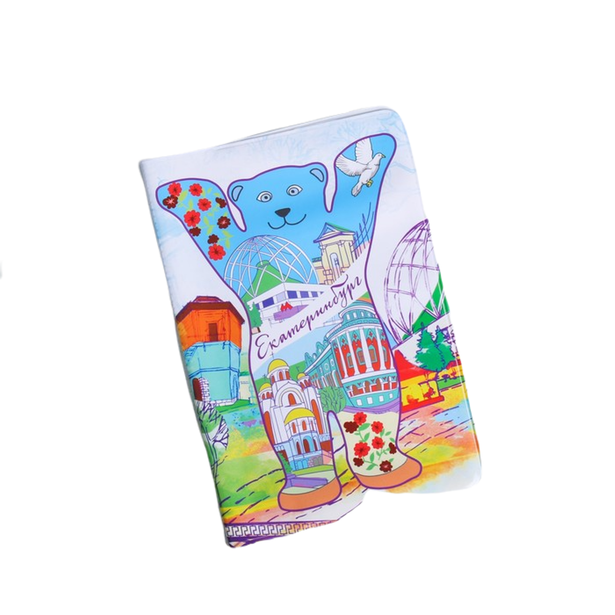 

Обложка для паспорта женская Семейные традиции Екатеринбург, разноцветный, Екатеринбург