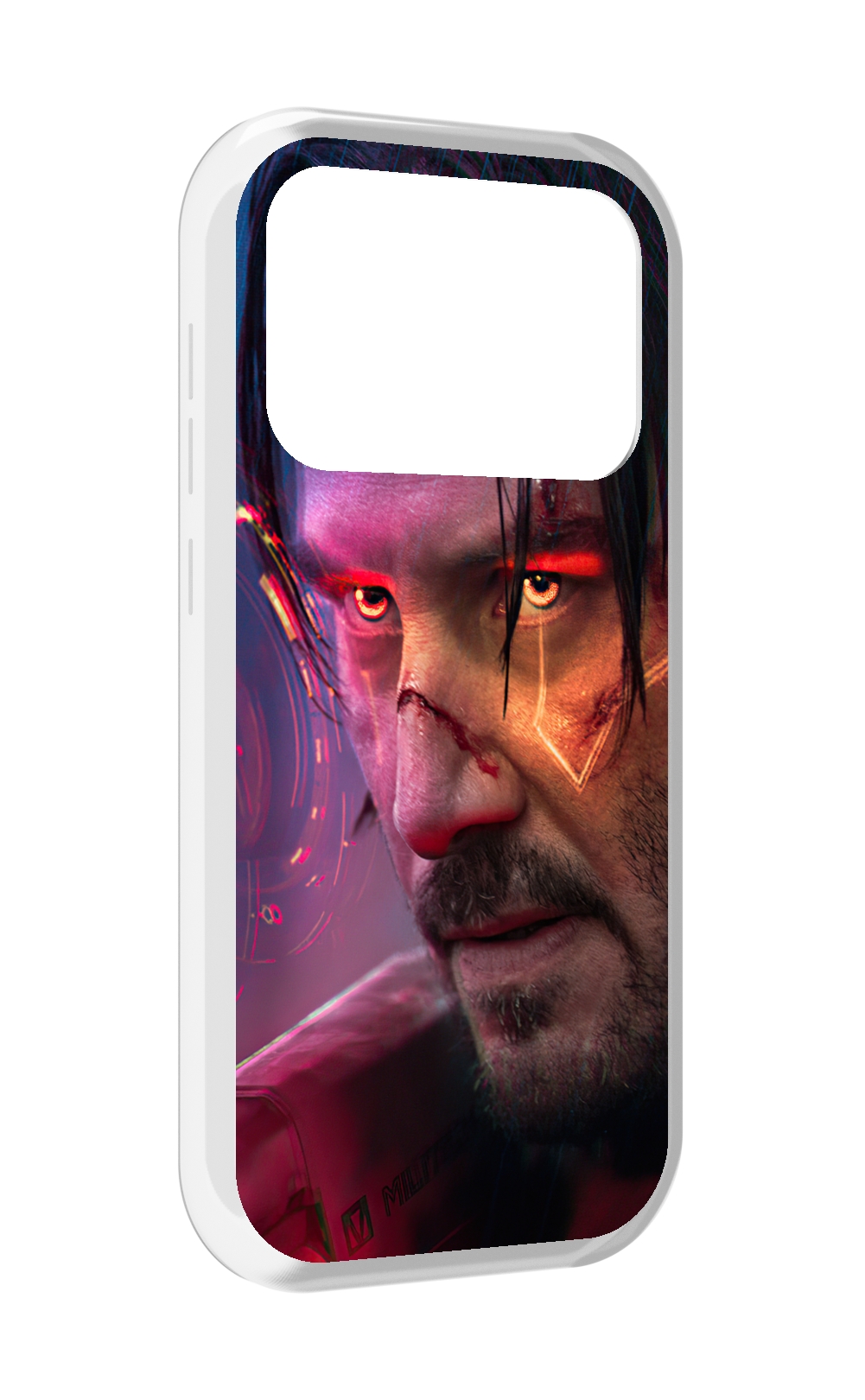 

Чехол MyPads cyberpunk 2077 Джонни Сильверхенд для Oukitel F150 Air1 Pro / F150 Air1, Прозрачный, Tocco