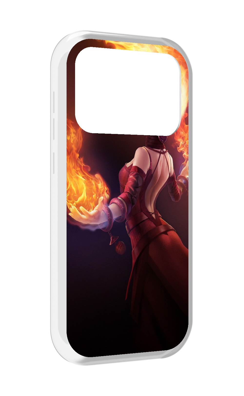 

Чехол MyPads dota 2 Lina для Oukitel F150 Air1 Pro / F150 Air1, Прозрачный, Tocco