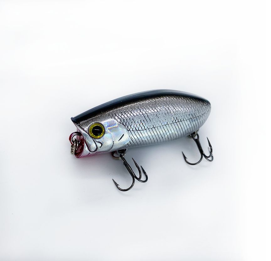 

Вoблер Lucky Craft MALAS Mini 45мм # 0596 834 Bait Fish Silver, Серый, MALAS Mini