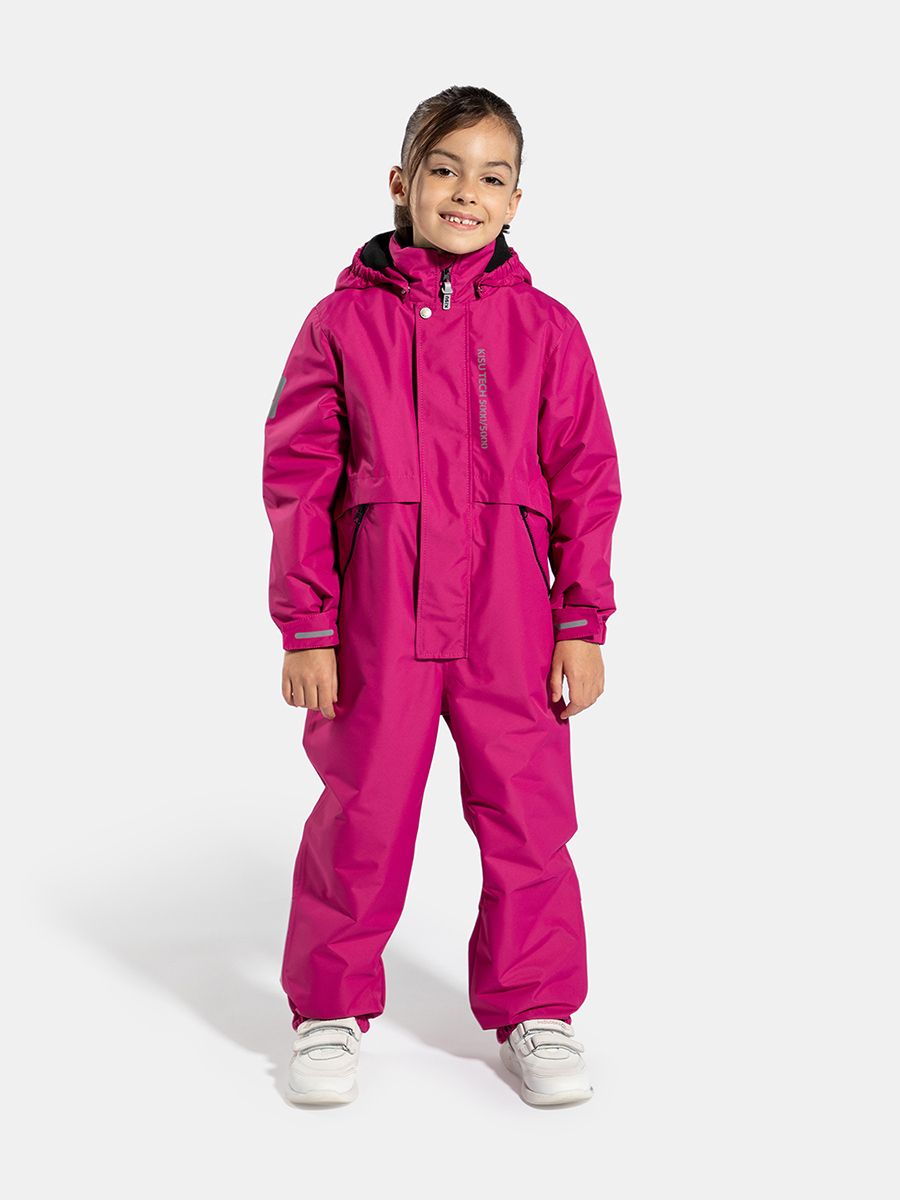 

Комбинезон детский KISU S24-30609 M, 616, 98, Розовый, S24-30609 M