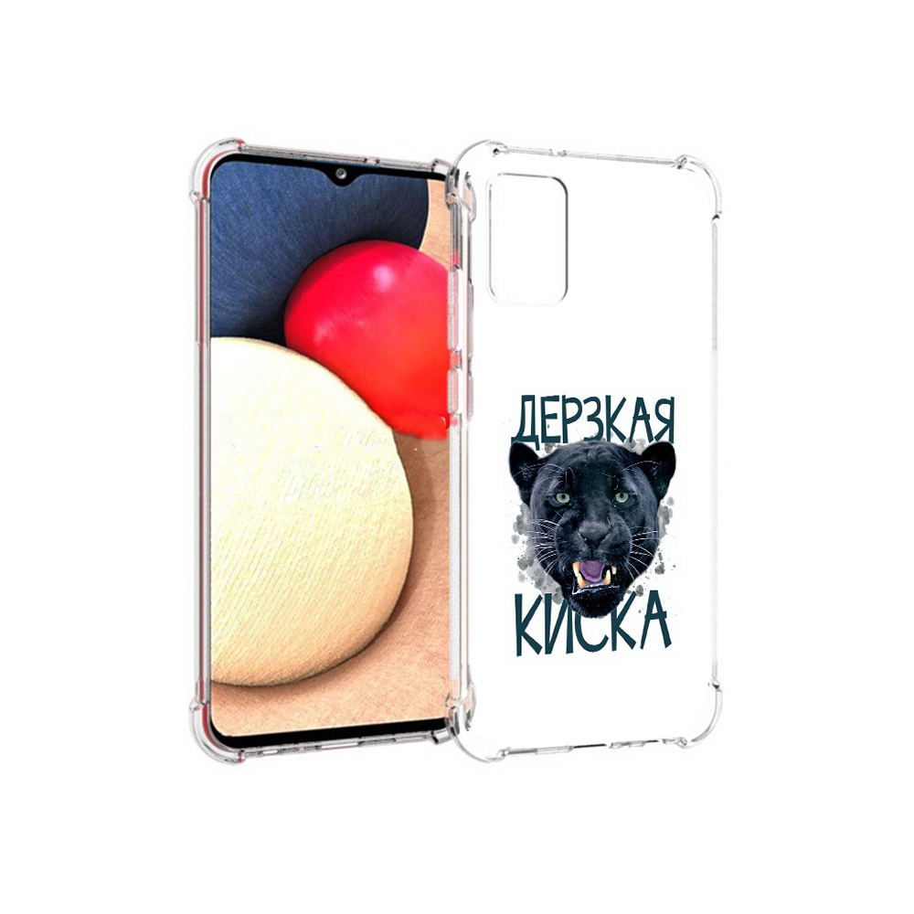 

Чехол MyPads Tocco для Samsung Galaxy A02s дерзкая киска (PT156738.479.319), Прозрачный, Tocco
