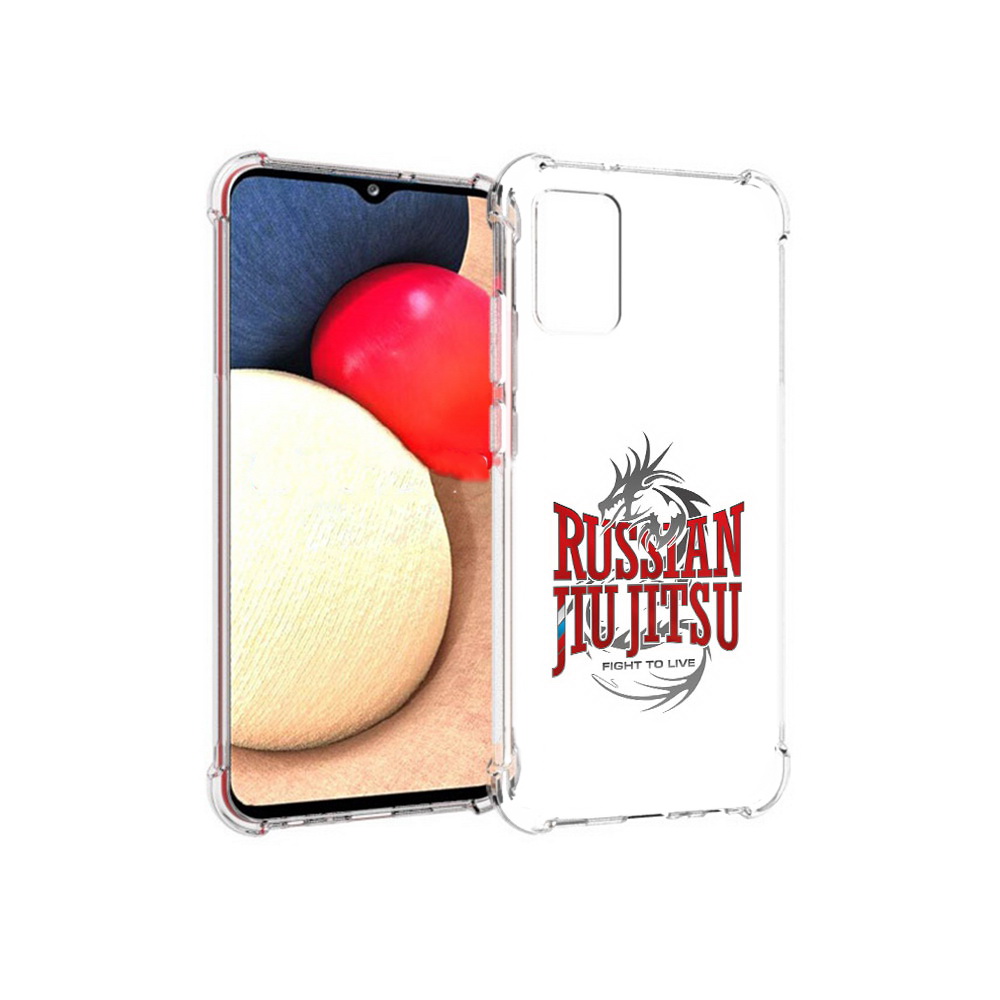 

Чехол MyPads Tocco для Samsung Galaxy A02s джиу джитсу (PT156738.479.321), Прозрачный, Tocco