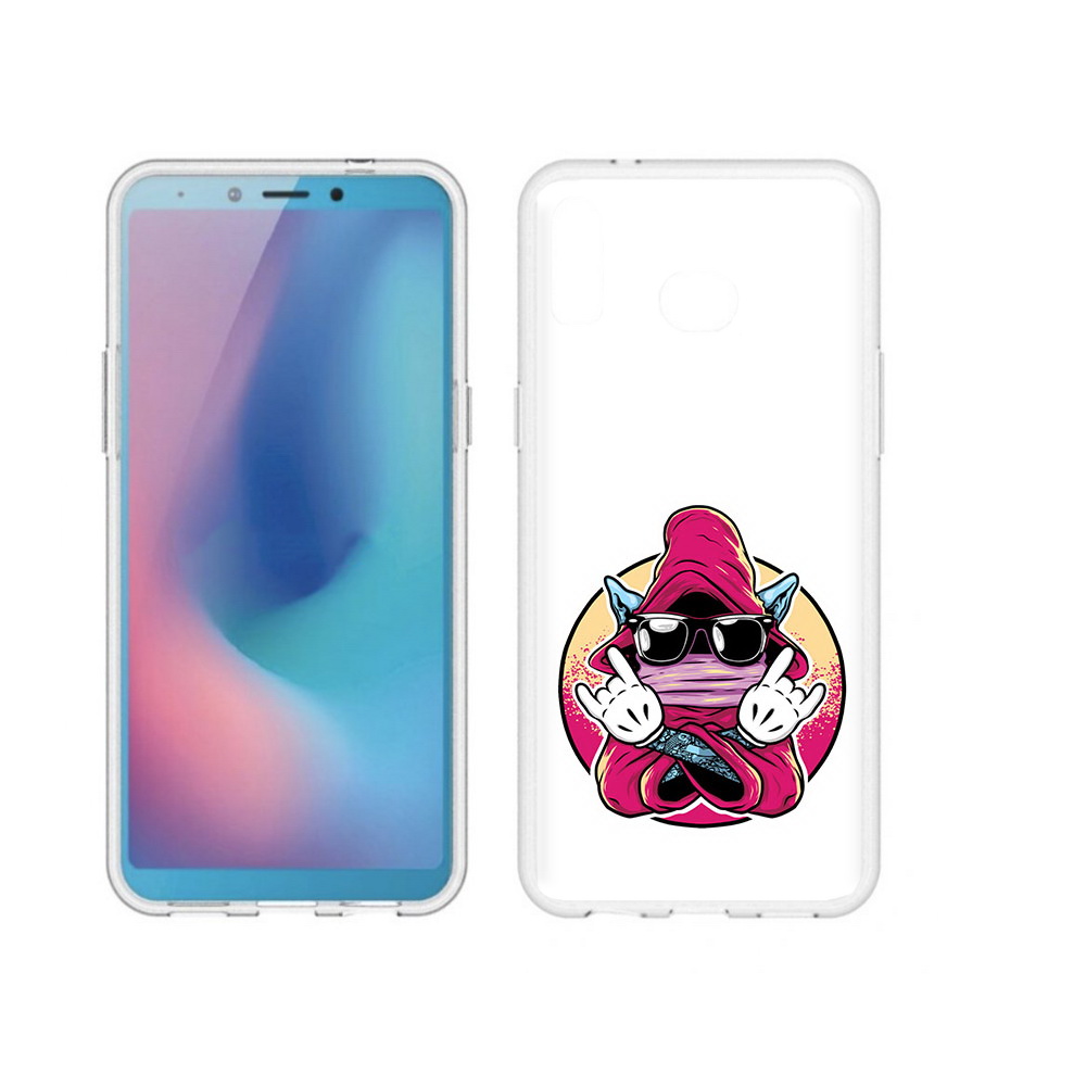 

Чехол MyPads Tocco для Samsung Galaxy A6s йоу (PT123850.597.382), Прозрачный, Tocco