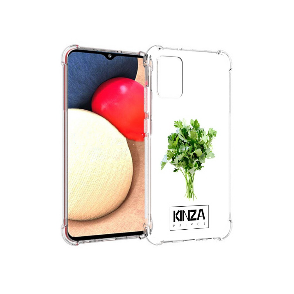 

Чехол MyPads Tocco для Samsung Galaxy A02s Бренд Кинза (PT156738.479.35), Прозрачный, Tocco